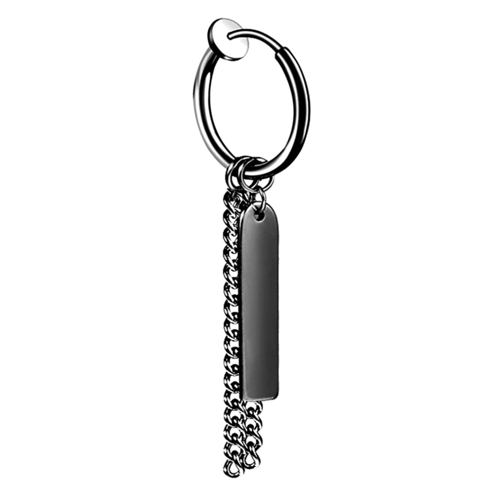 Fashion Popular Stainless Steel Stud Earrings Skull Cross Star