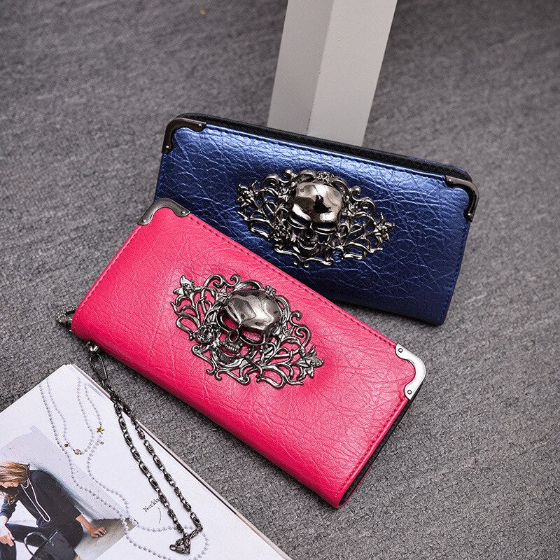 2020 Women's Wallet Skull Fashion Handbag