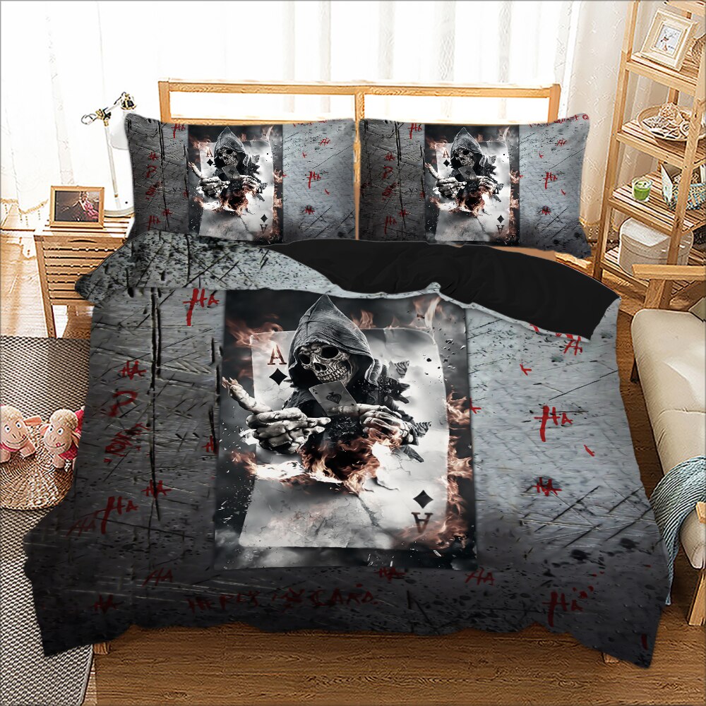 Sugar skull Bedding Sets king,Who is the king skull Duvet Cover Bed