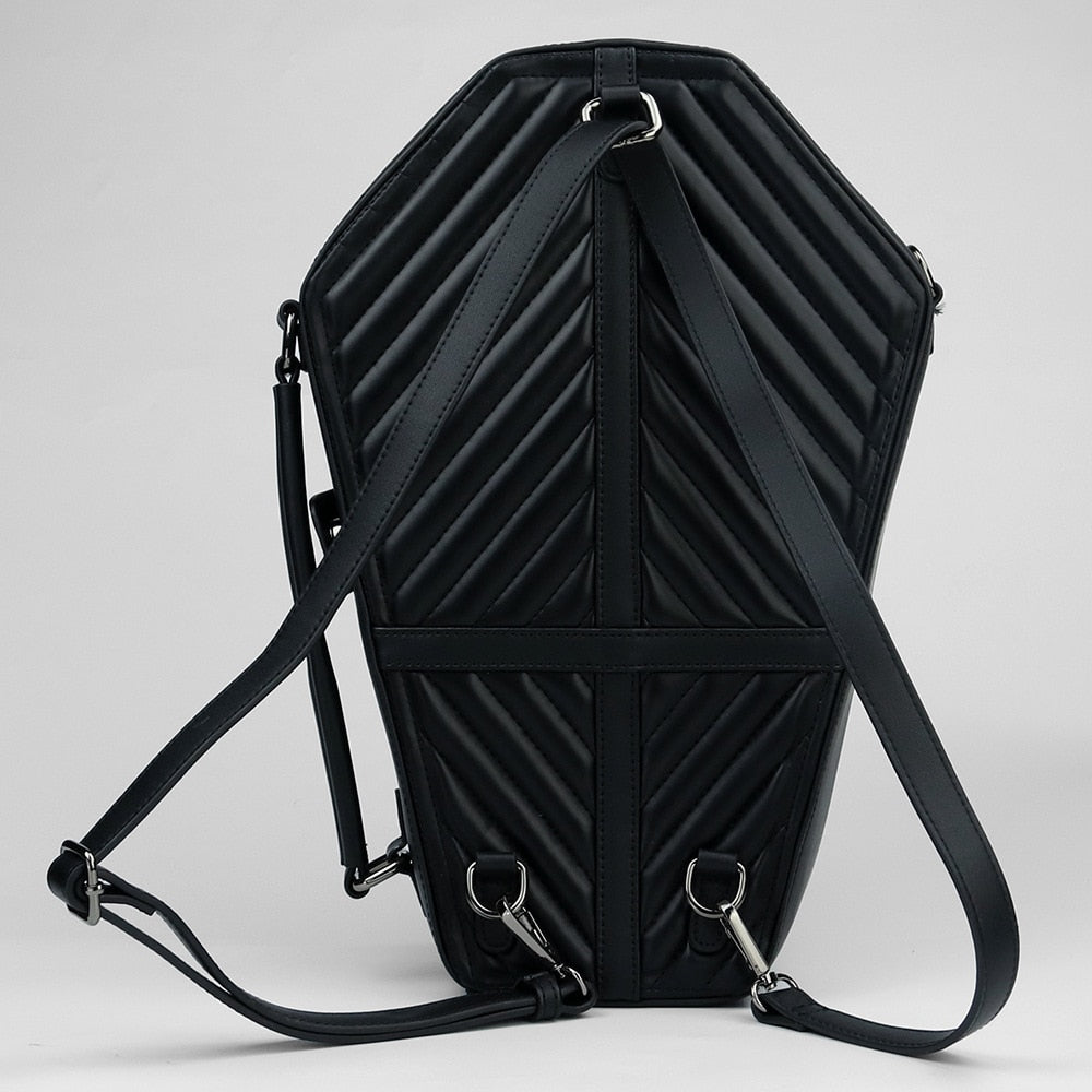 Skull Cross Shoulder Bags Gothic Women Cosplay Handbags