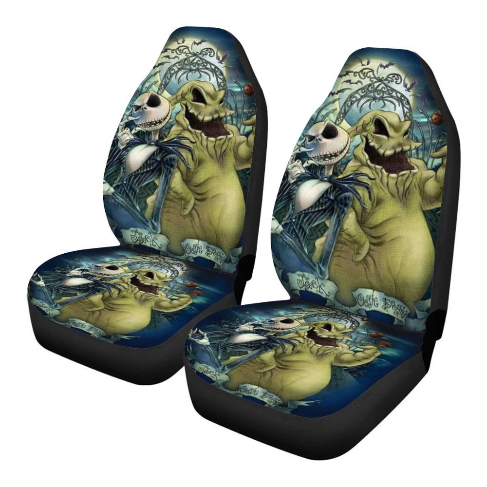 The Nightmare before Christmas Design Car Seat Cover Cartoon Car Protector Case