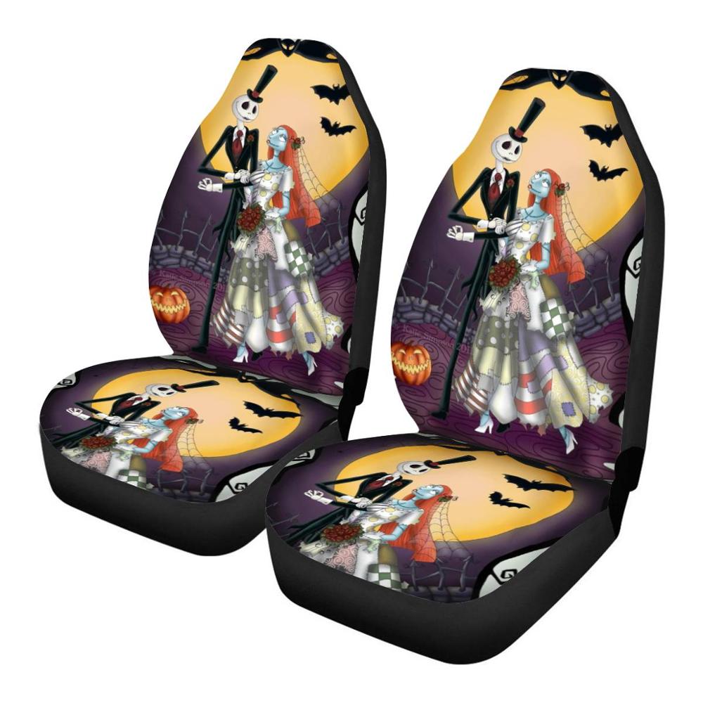 The Nightmare before Christmas Design Car Seat Cover Cartoon Car Protector Case