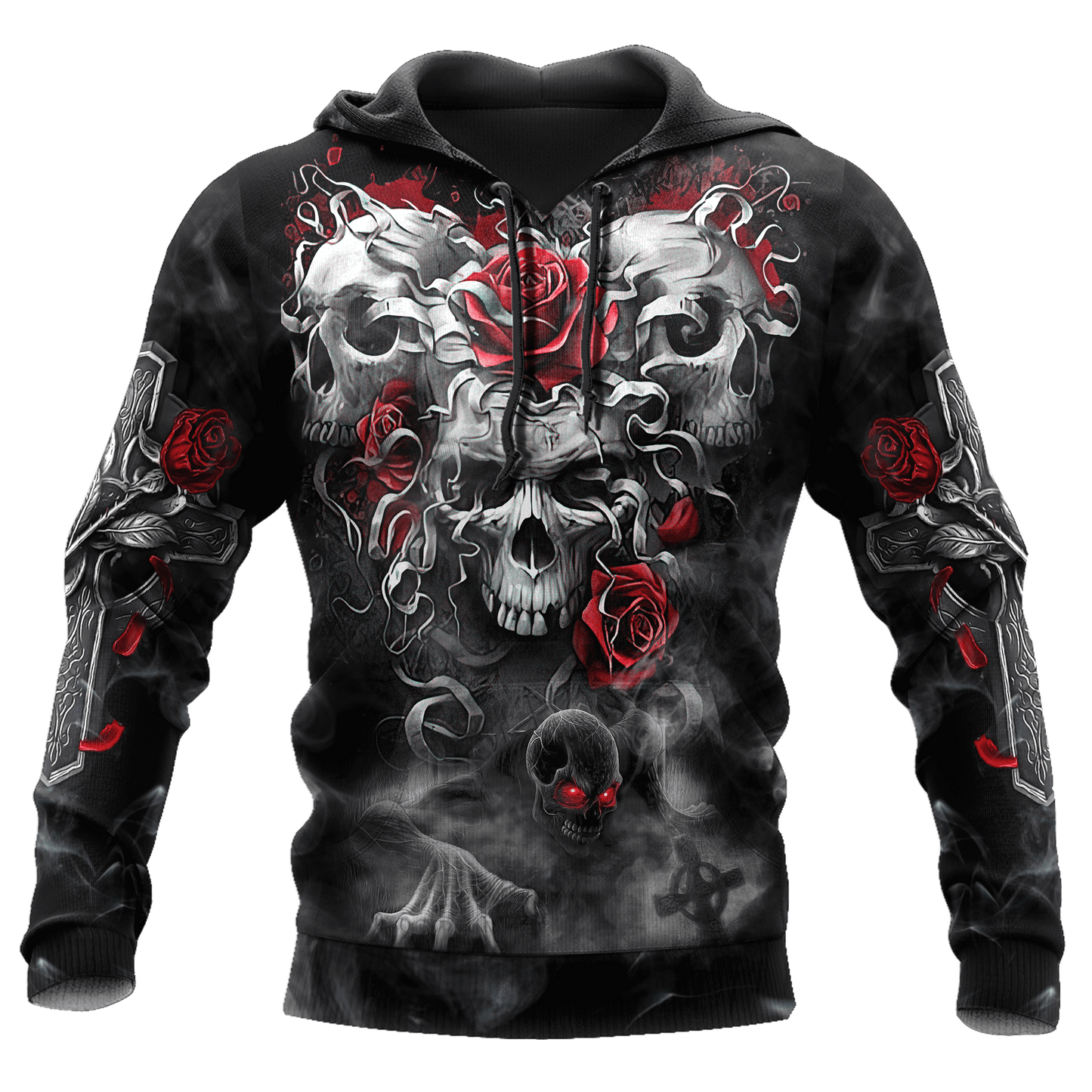 Reaper Skull Tattoo 3D Printed Fashion Mens hoodies and Sweatshirt Autumn Unisex zipper Hoodie Casual Sportswear