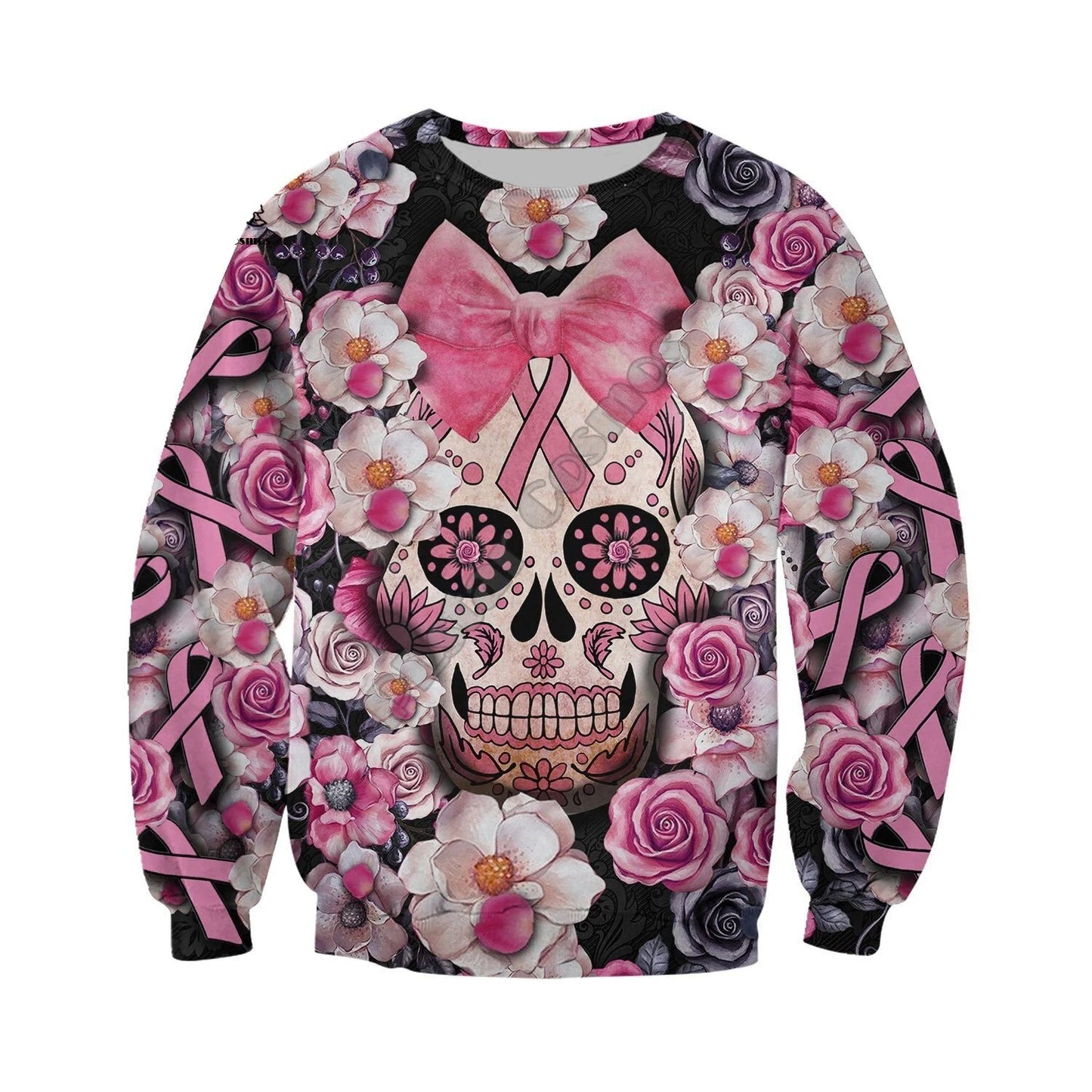 Sugar Skull Pullover Zip/Hoodies/Sweatshirts/Jacket