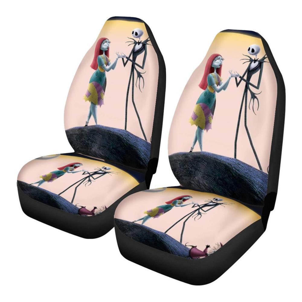 The Nightmare before Christmas Design Car Seat Cover Cartoon Car Protector Case