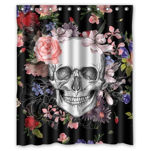 Sugar Skull Shower Curtain
