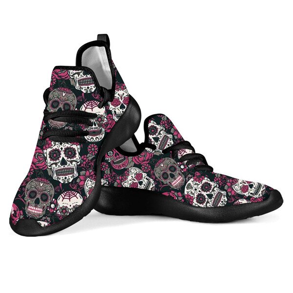 Flats Women Shoes Casual Sneakers Fashion Skull