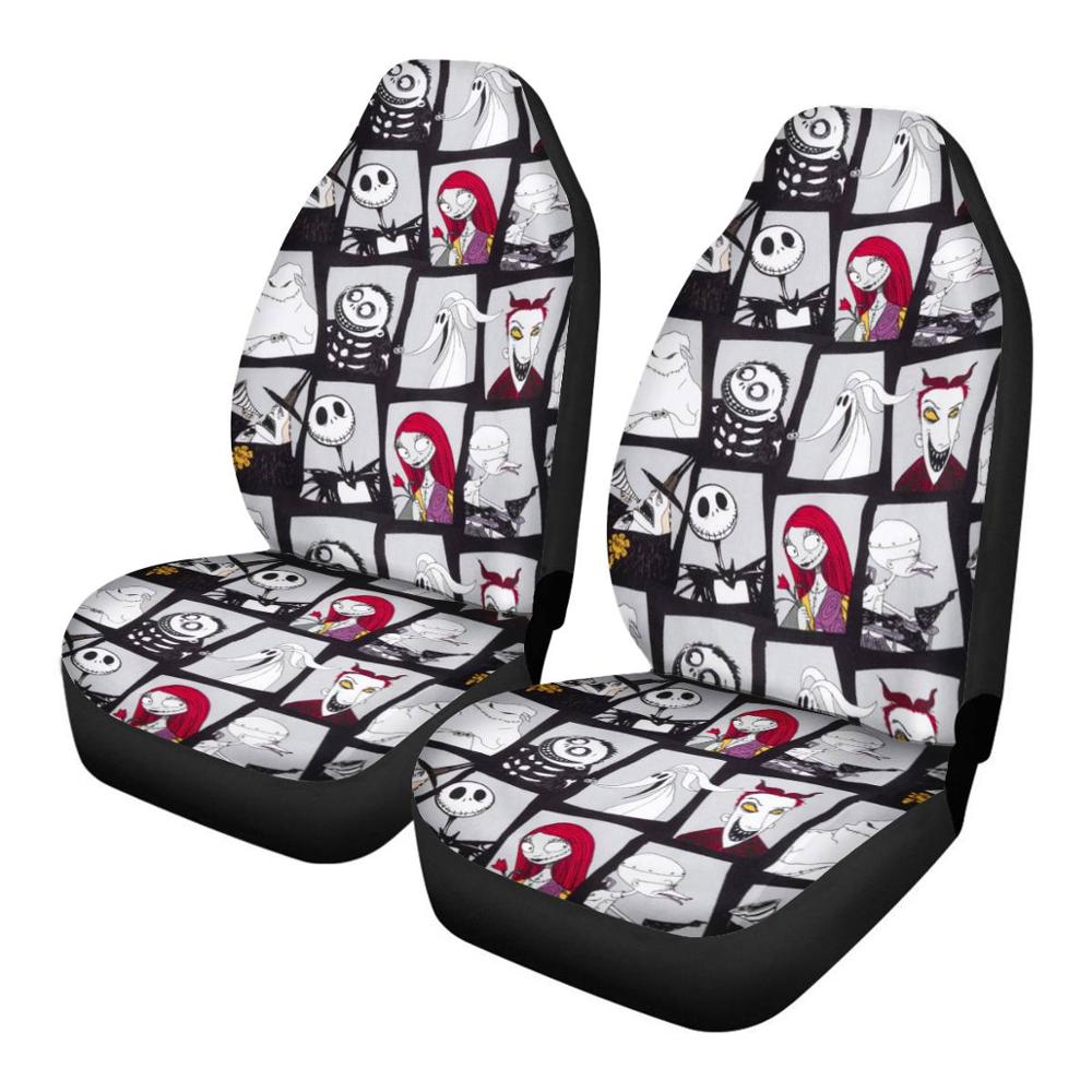 The Nightmare before Christmas Design Car Seat Cover Cartoon Car Protector Case