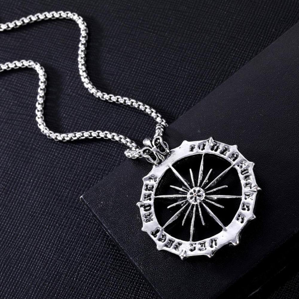 2020 Western Vintage Hip-hop Plain Pendant Necklace