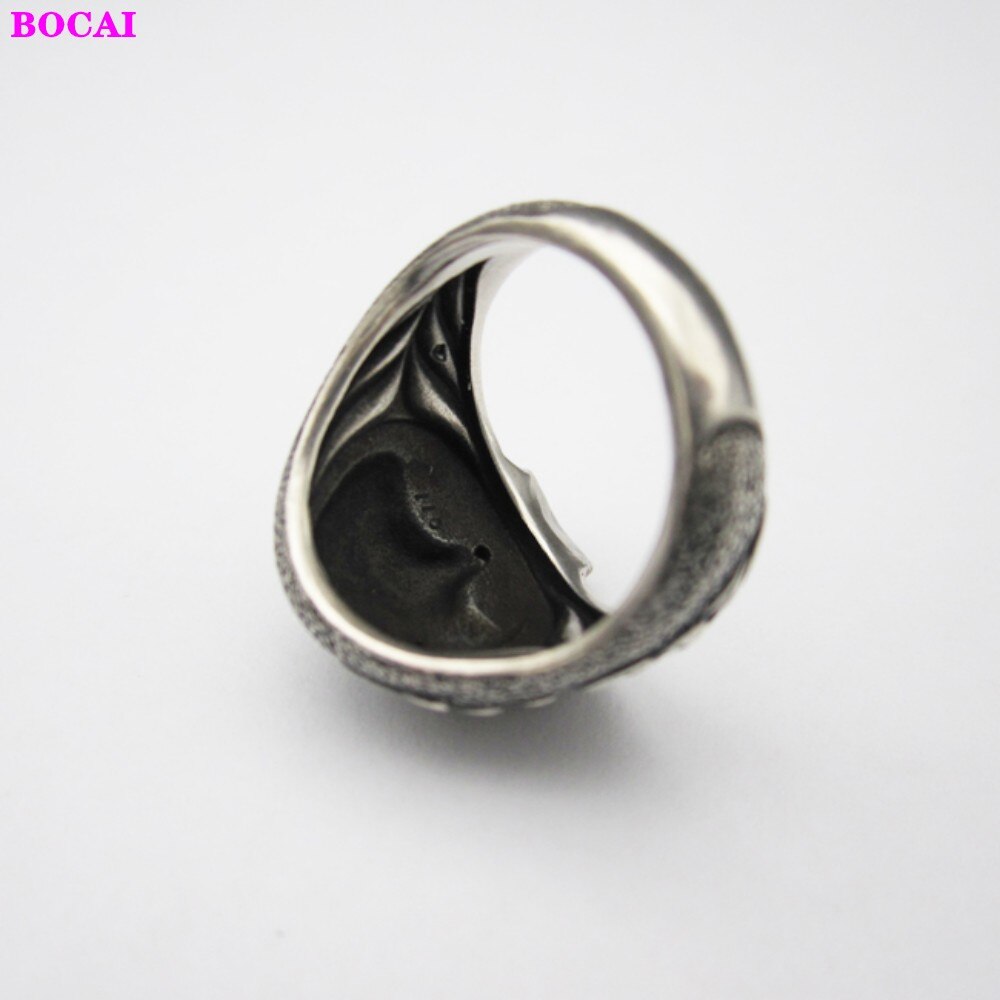 2020 S925 sterling silver jewelry Skull Thai silver ring