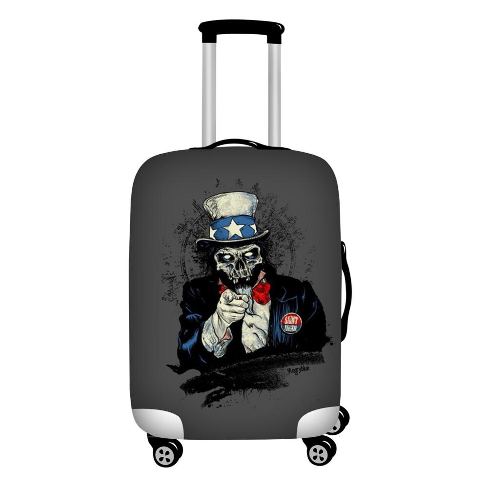 Sugar Skull Dust-proof Luggage Cover Suitcase Protective Bag Case