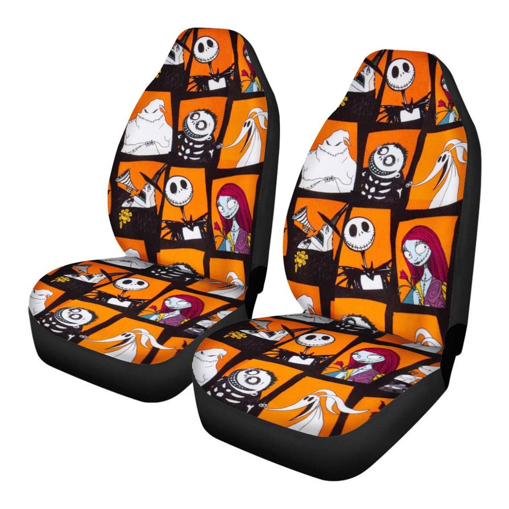 The Nightmare before Christmas Design Car Seat Cover Cartoon Car Protector Case