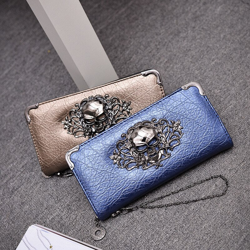 2020 Women's Wallet Skull Fashion Handbag