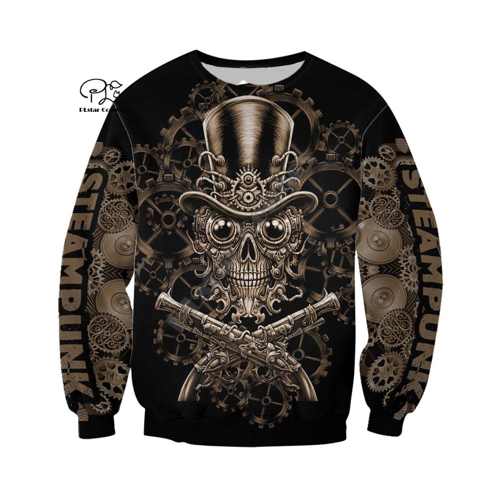 Ghost Gothic Skull Funny Pullover Streetwear Zip/Hoodies/Sweatshirts/Jacket