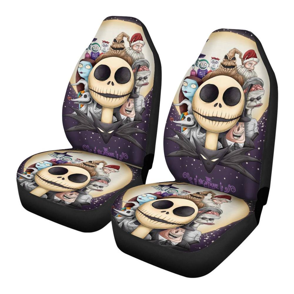 The Nightmare before Christmas Design Car Seat Cover Cartoon Car Protector Case