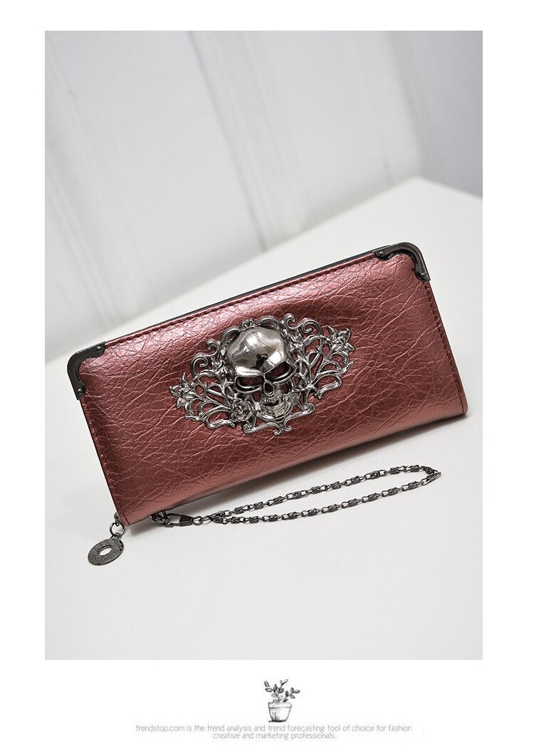 2020 Women's Wallet Skull Fashion Handbag