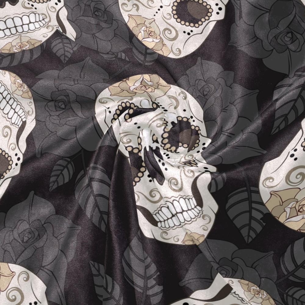 Sugar Skull Blanket Soft Warm Blankets for Bed Couch Sofa Lightweight