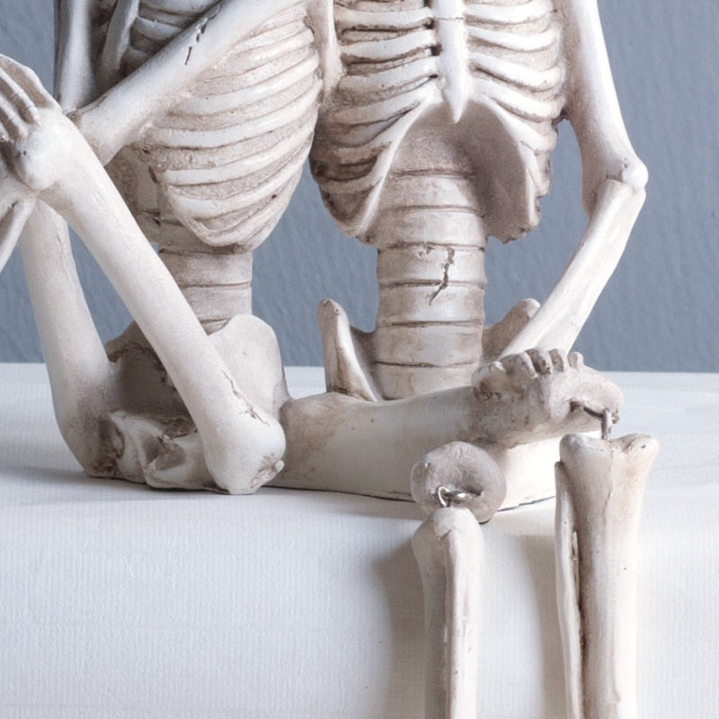 Horror Home Table Decoration Statue Handicraft Human Terror Resin Skull