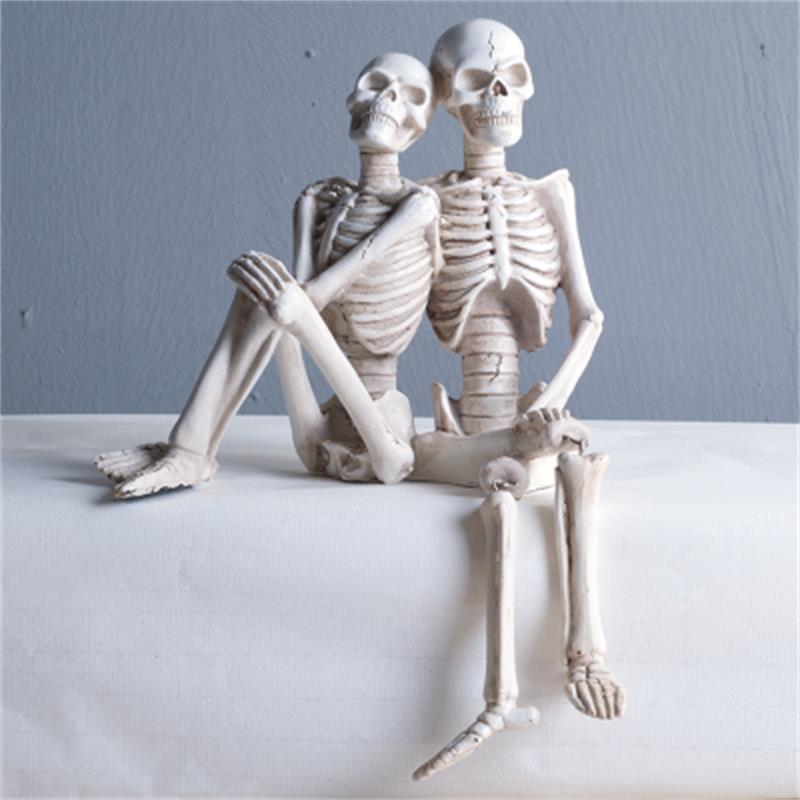 Horror Home Table Decoration Statue Handicraft Human Terror Resin Skull