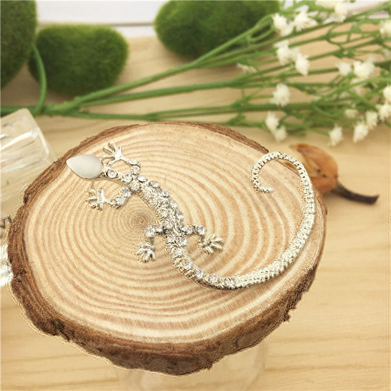 Hot 1 Pc Women Lady Girl Fashion Elegant Charming Lizard Design Ear Cuff Earrings Jewelry Gift