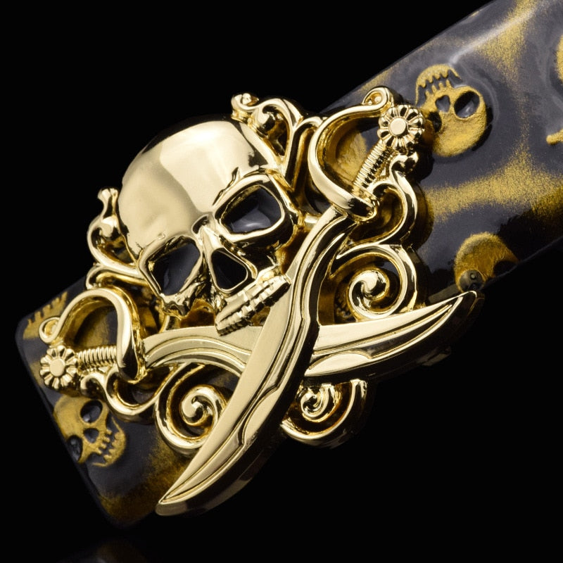 Luxury Brand Genuine Leather Belt Men Fashion