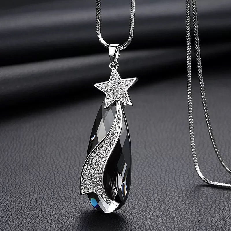Long Necklaces & Pendants for Women Collier Femme Geometric Statement Colar Maxi Fashion Crystal Jewelry Bijoux 2018