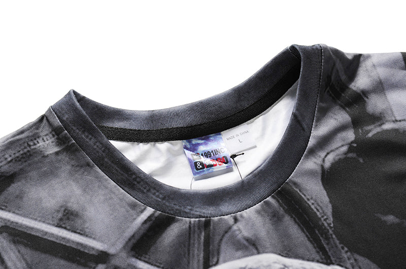 Men Brand Clothing Summer Skull 3d Printing T-shirt Male Casual tshirt Fashion Mens Short Sleeve