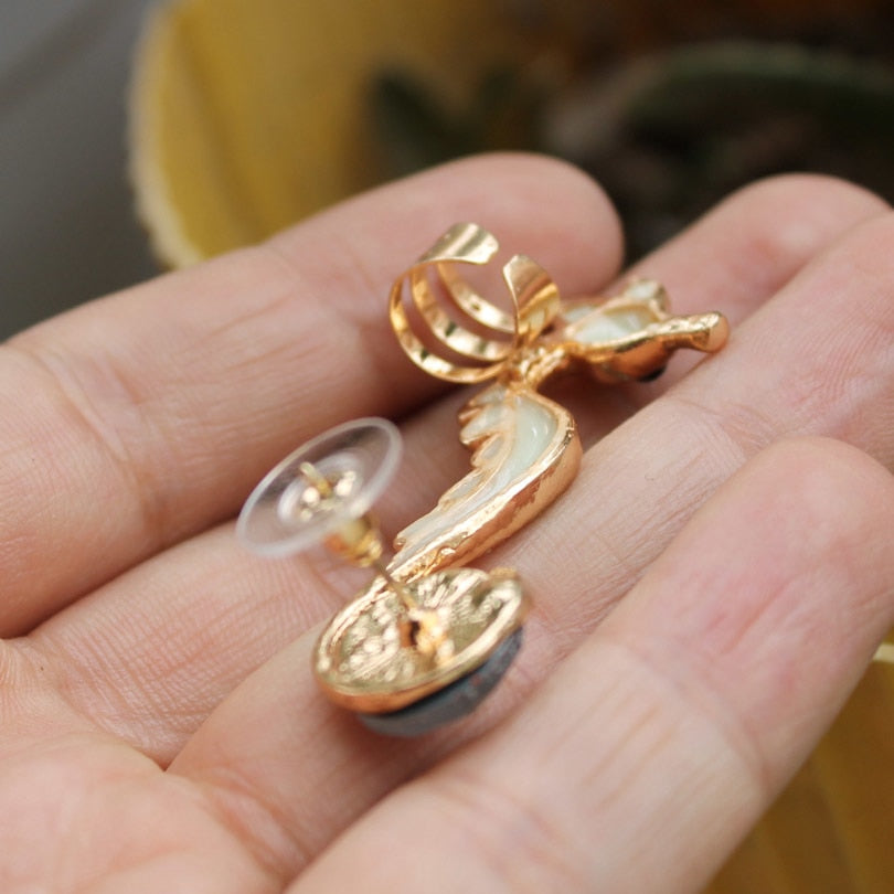 New Arrival The seahorse Ear Cuff Ear Cuff GLOW in the DARK Sea horse