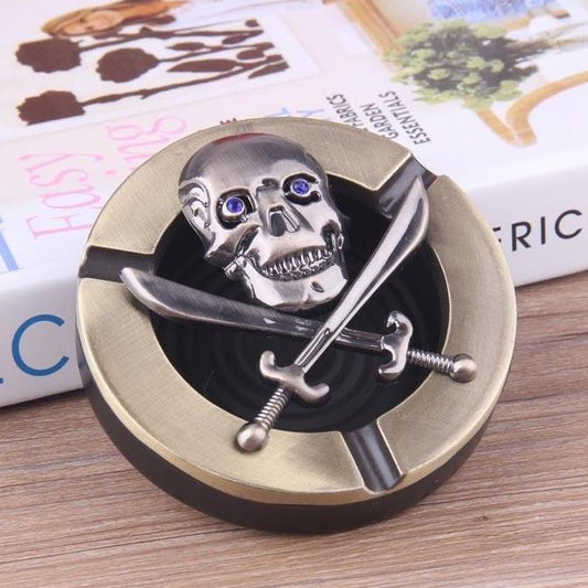 New Arrivals  Fashionable  Cigarrete  Smoking Skull Ashtray  Personality  Gift Souvenir