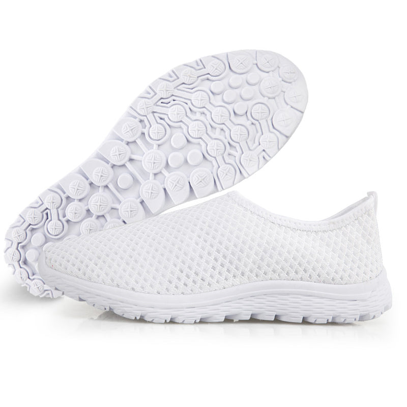 New Mesh Flat Shoes Men's Fashion Skull Fire Summer Smeakers Zapato Breathable Footwear Beach Water Shoes Man Boys Loafers