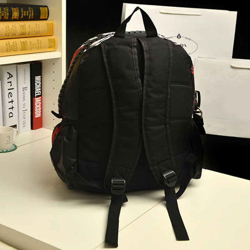New Style Personalized Bags School Backpack Mochila Skeleton Package Street Punk Bag Rock Pirate Skull Laptop Backpacks Bolsa 48
