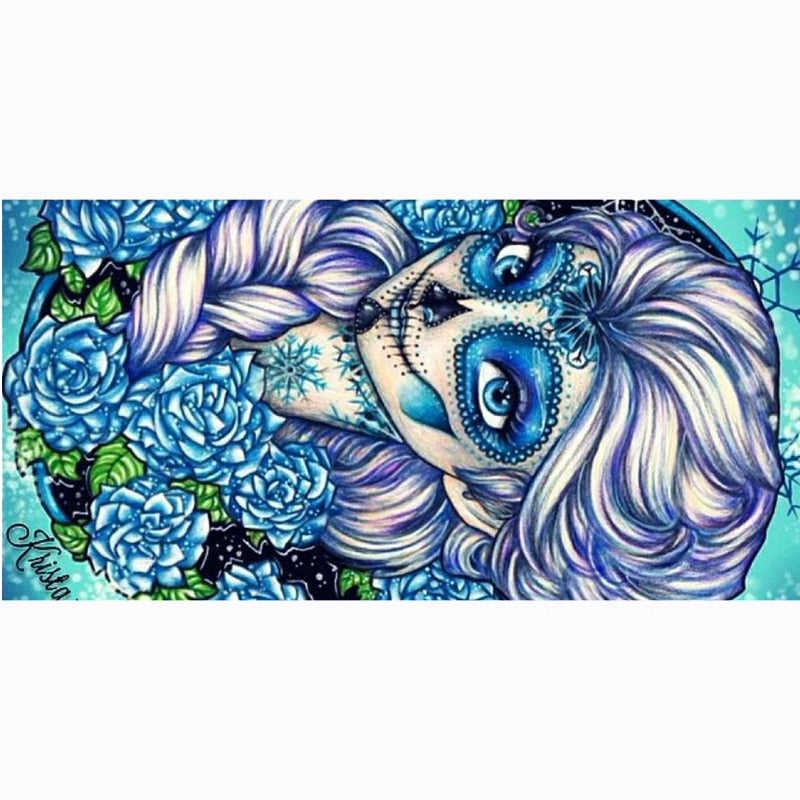Sugar Skull Beach Towel Fashion Bath towels 100% Bamboo
