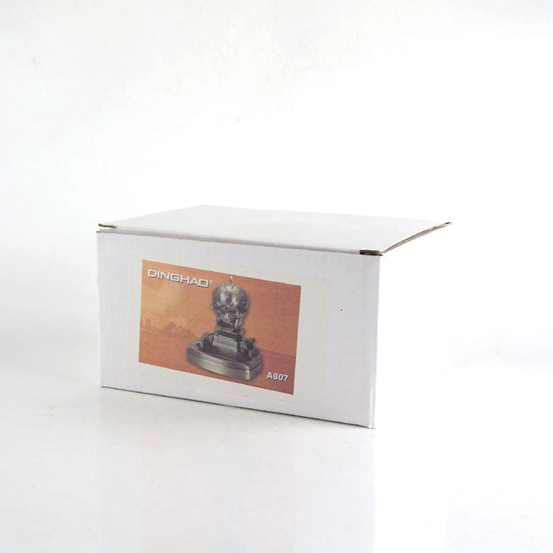 Metal ashtray Skull model ashtray with lighter