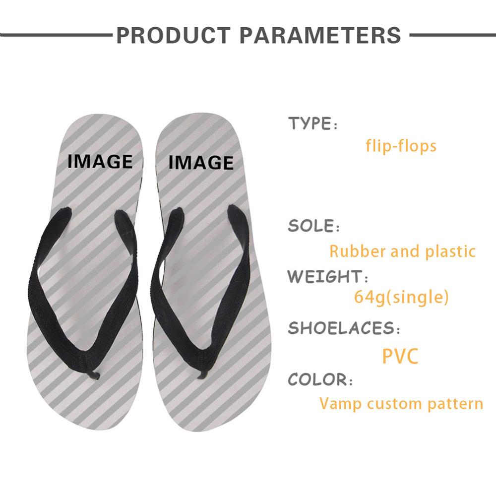 Gothic Girl Print Flip Flops Women Casual Beach Flats Light Slippers Woman Skull