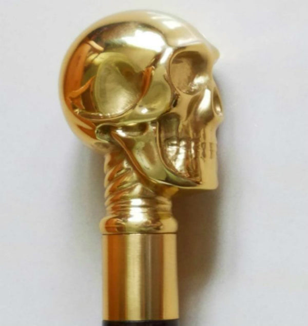 North American maple copper skull cane cane gentleman film props a birthday gift gift