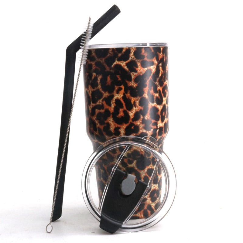 Powder Coated Tumbler Stainless Steel Tumbler 30 oz Double Wall