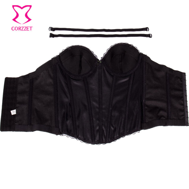 Cotton Printing Floral Skull Corset Gothic