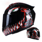 Predator Helmet Motorcycle Helmet Venom tooth Offroad Helmet Murray Motorcycle Big Tail Full skull motorcycle helmet