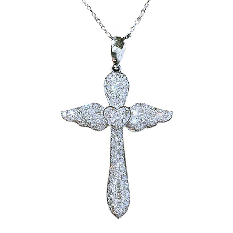 Exquisite Skull Necklace Personality Heart Fashion Party Necklace