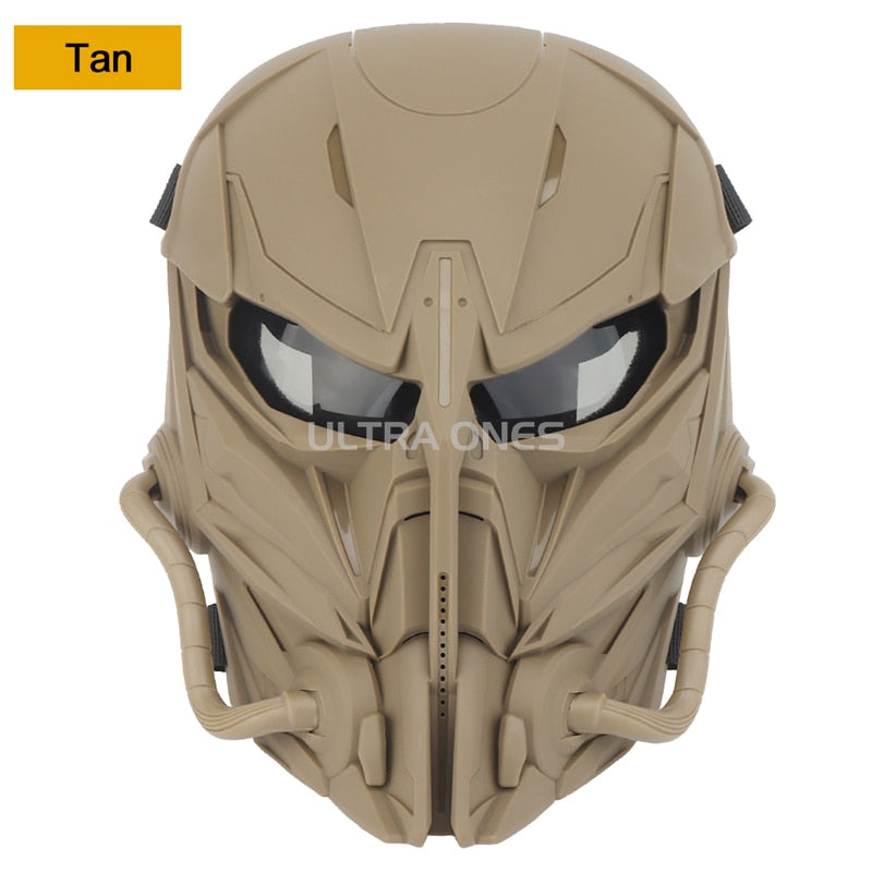 Tactical Full Face Mask Breathable Airsoft Paintball CS Wargame Sports Protective Mask Hunting Shooting Gear Accessoires