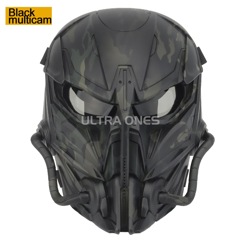 Tactical Full Face Mask Breathable Airsoft Paintball CS Wargame Sports Protective Mask Hunting Shooting Gear Accessoires