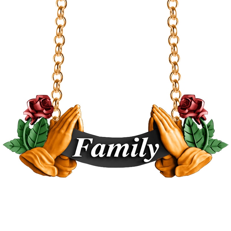 Exquisite Skull Necklace Personality Heart Fashion Party Necklace