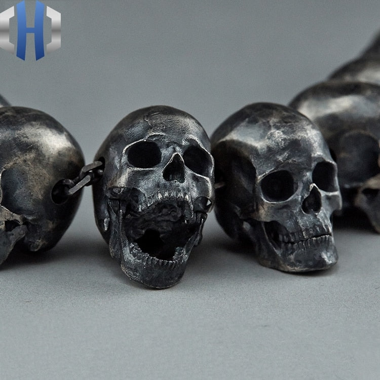 Skull Bracelet Skull 925 Sterling Silver Bracelet Bracelet Bracelet