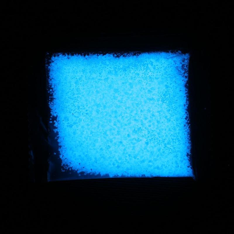 Sky Blue Fluorescent Glow in the Dark Bright 10g Luminous Power Night Party Decoration DIY Star Wish Particles Without Bottle