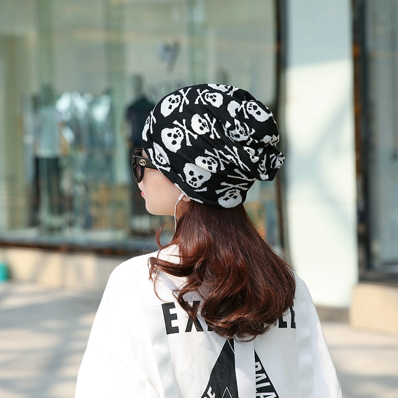 Knit Hat Winter Hats Skull Style Skullies & Beanies