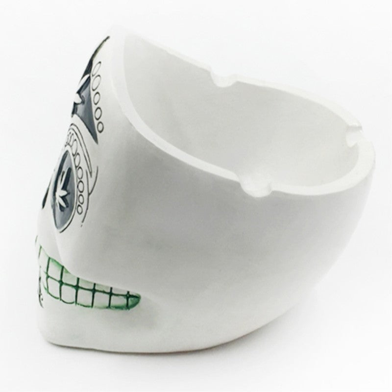 Home Decor Ashtrays Skull For Decoration Handicraft Human Resin Skull