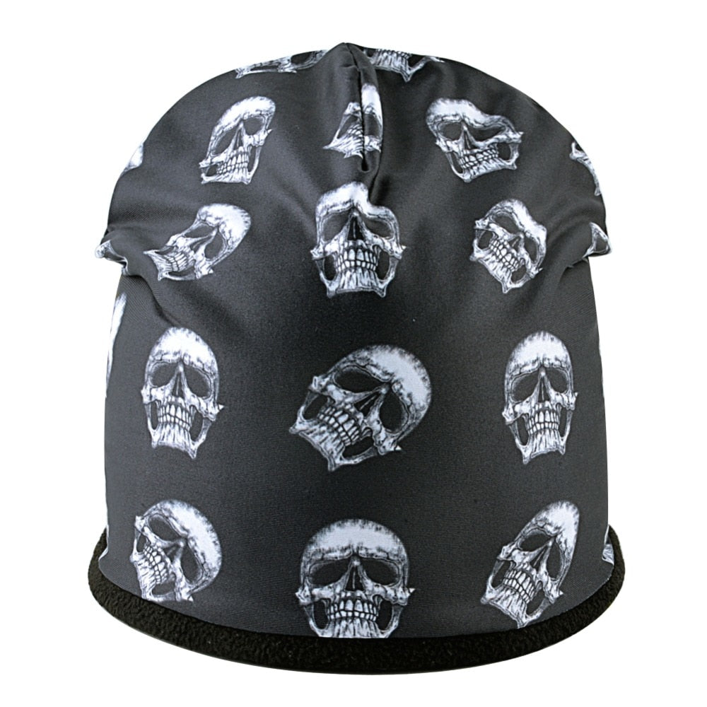 Skull Hats Winter Warm Skullies Beanies