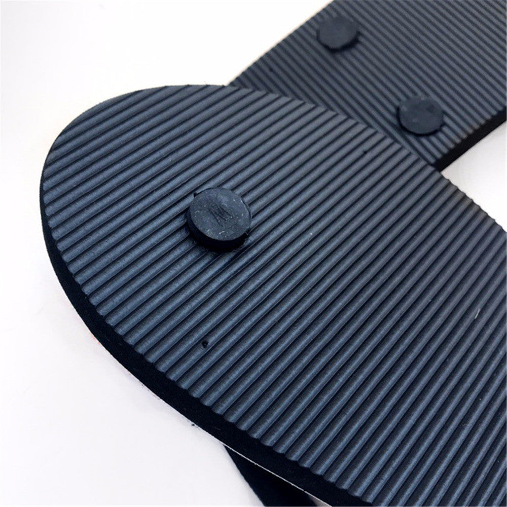 Skull Print Flip Flops Soft Rubber Sole Flat Slippers for Women Casual Female Ladies Summer Beach Flipflops