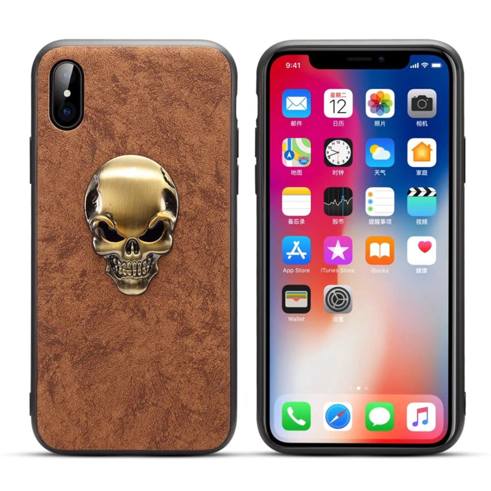 Exclusive Soft Border Leather Case For iphone
