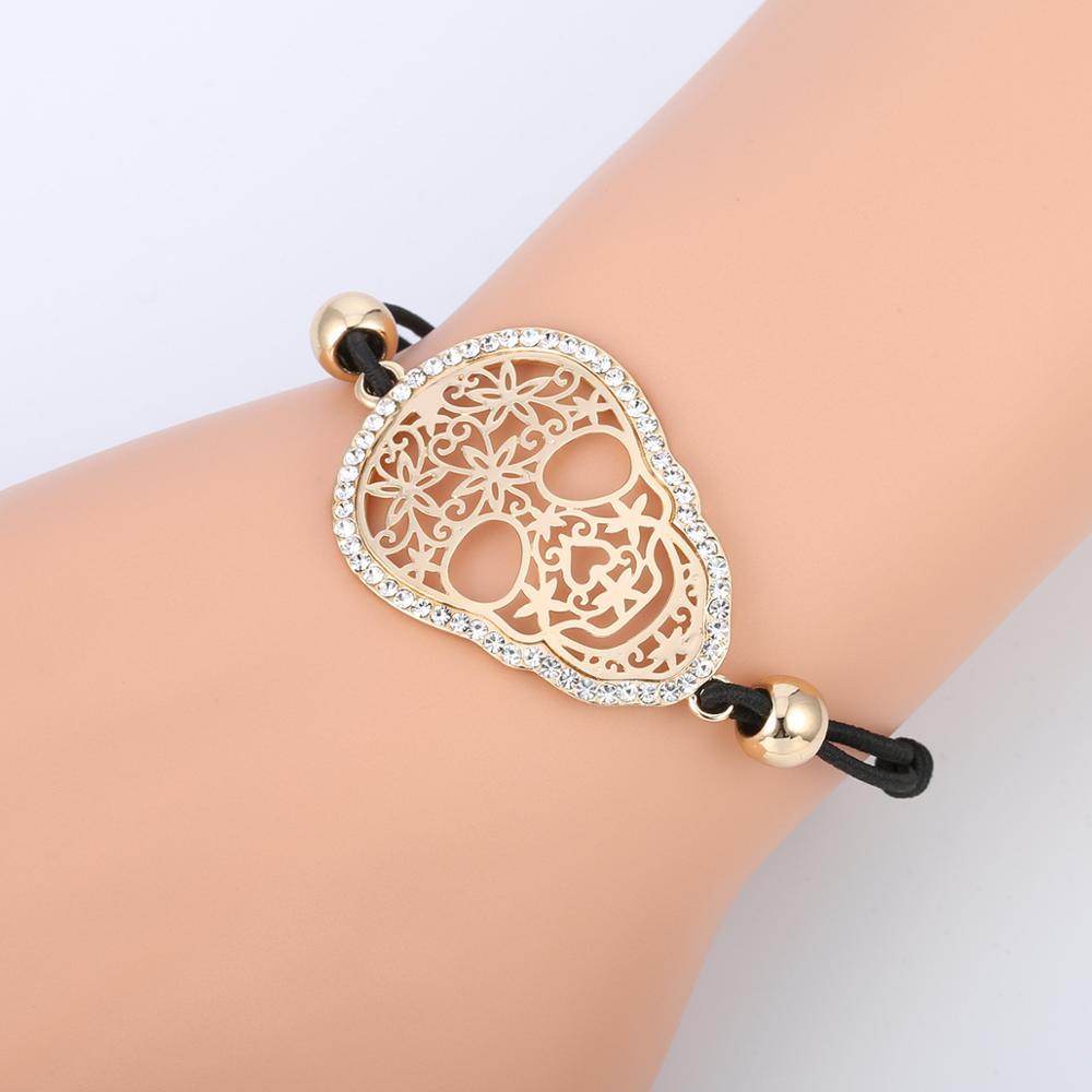 Vintage Punk Sugar skull Jewelry Set for Women Fashion Jewelry